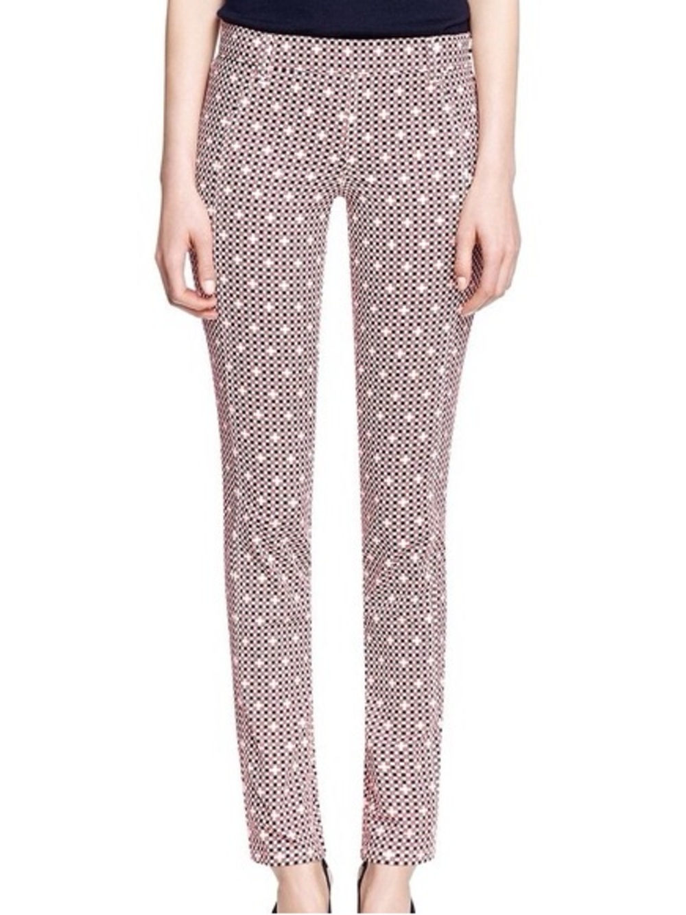Tory Burch Women’s Checkered Tapered Pants Size 27/4